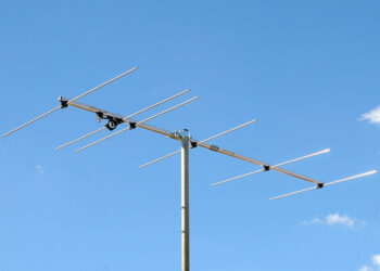 144 MHz 6 elementa Yagi antena