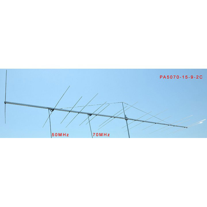 6m 4m Super Yagi Antenna PA5070 15 9 2C Separate Connectors 720x400 0355