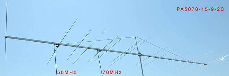 6m-4m-Super-Yagi-Antenna-PA5070-15-9-2C-Separate-Connectors